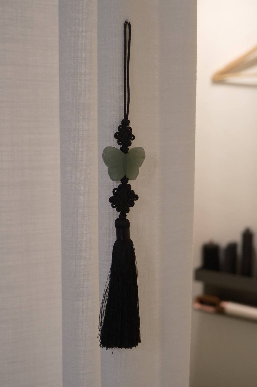 A traditional knot ornament